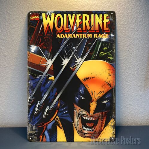 Retro Gaming Pictures - Adamantium Retro Video Game Metal Poster