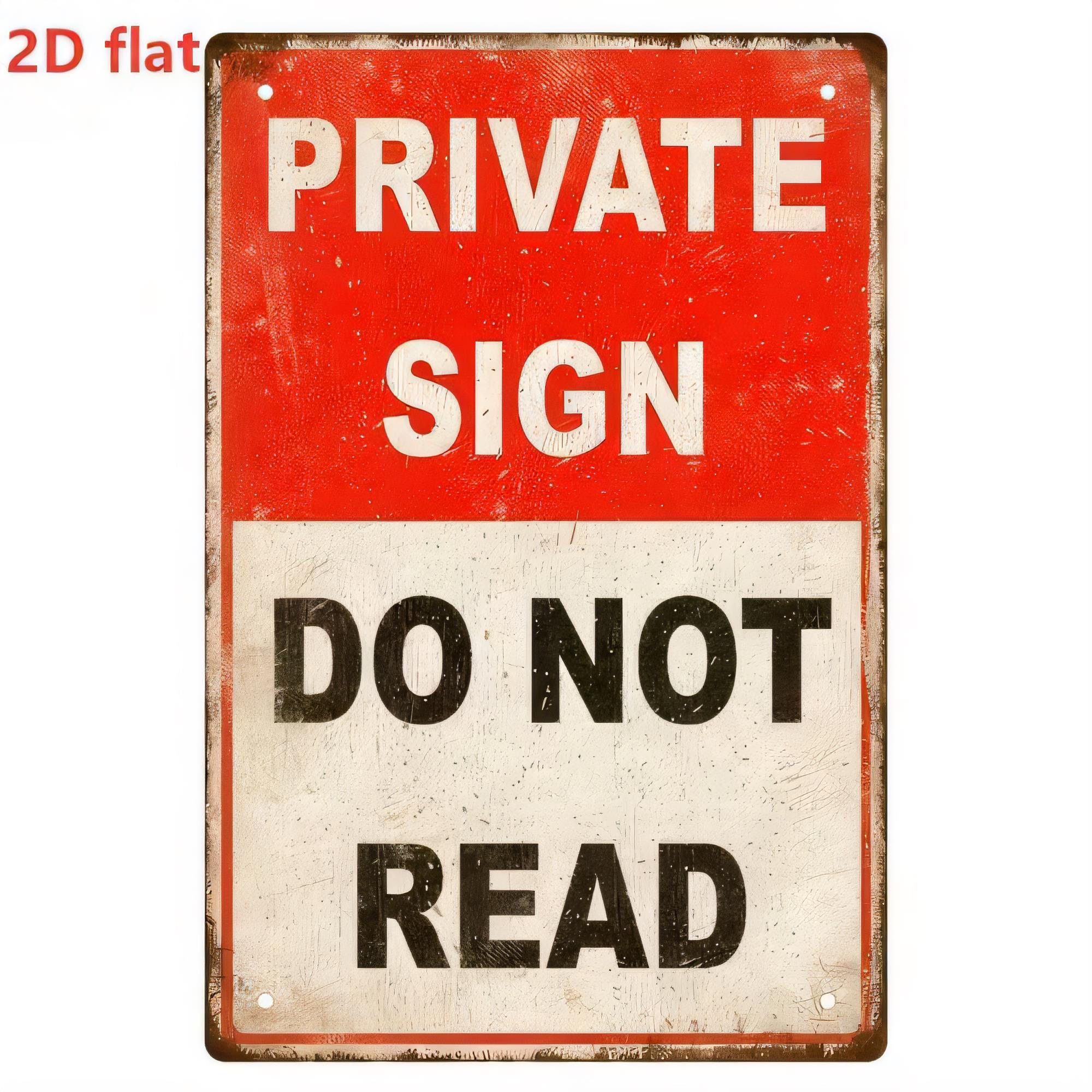 Tin Sign Private Sign Do Not R - огляд і ціна Retro Gaming Pictures