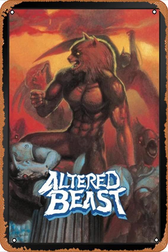 Metal Poster Retro Tin Sign Al - огляд і ціна Retro Gaming Pictures