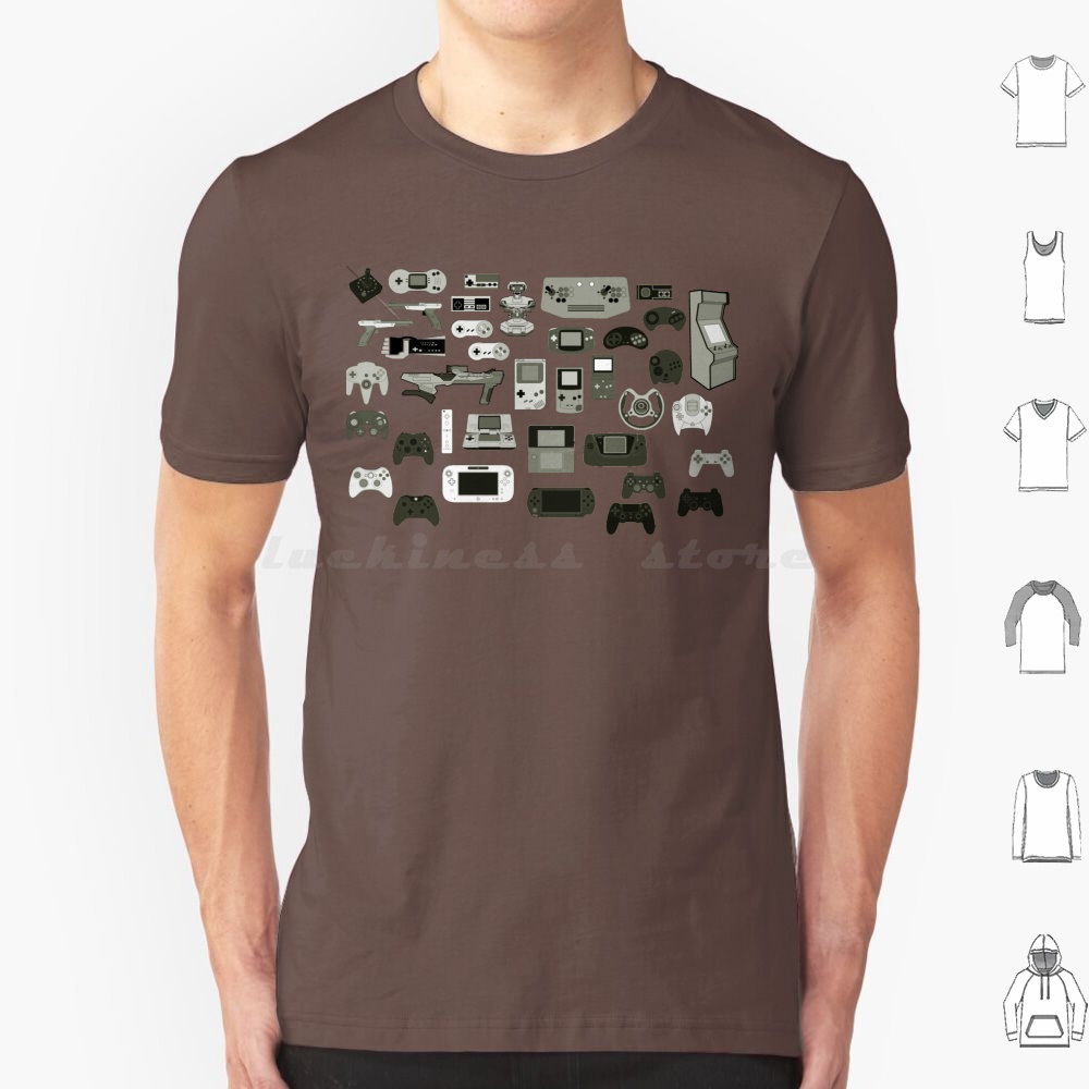 Self Control T Shirt Big Size  - огляд і ціна Retro Gaming Guy