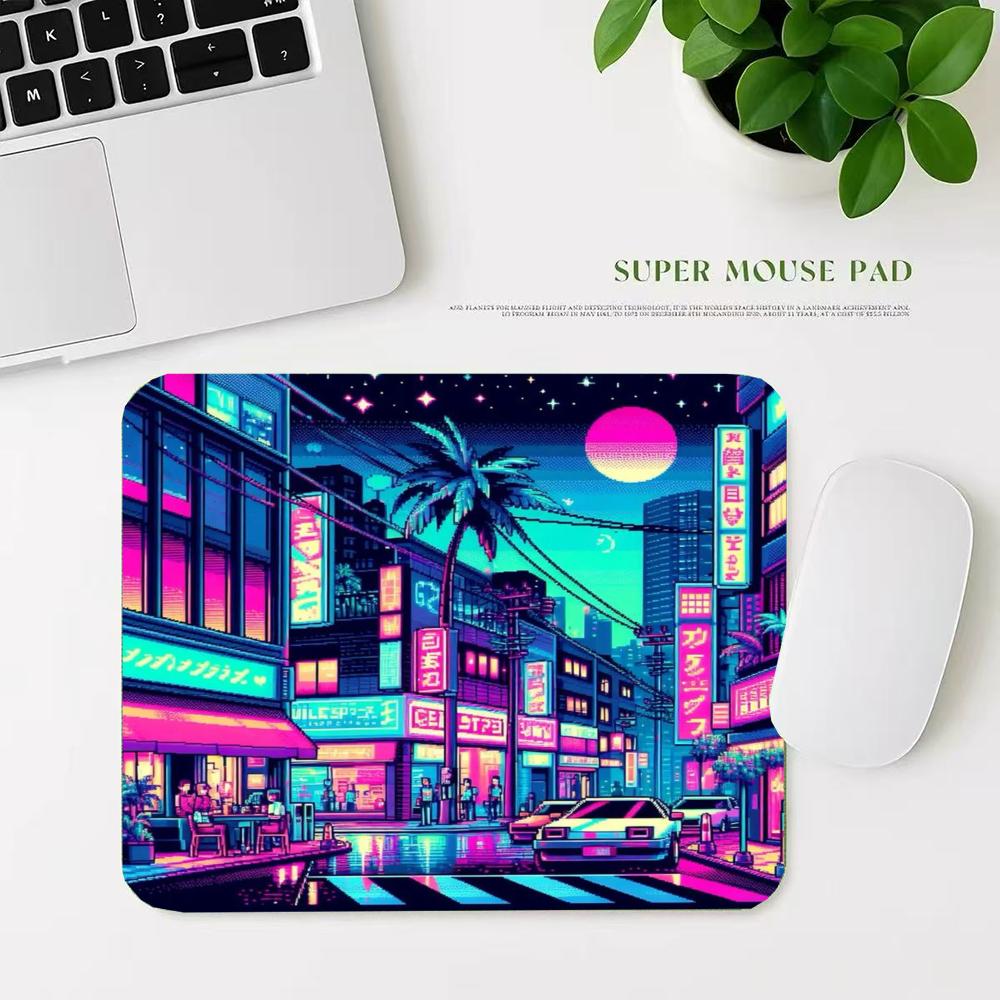 Retro Neon Japan Street Mouse  - огляд і ціна Retro Gaming Japan