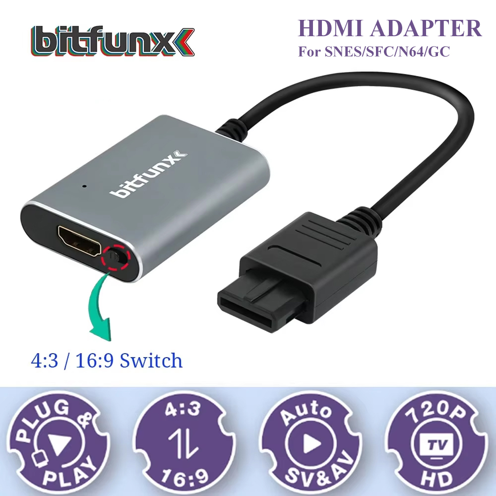 Bitfunx 720P Svideo / AV To HD - огляд і ціна Retro Gaming Expo