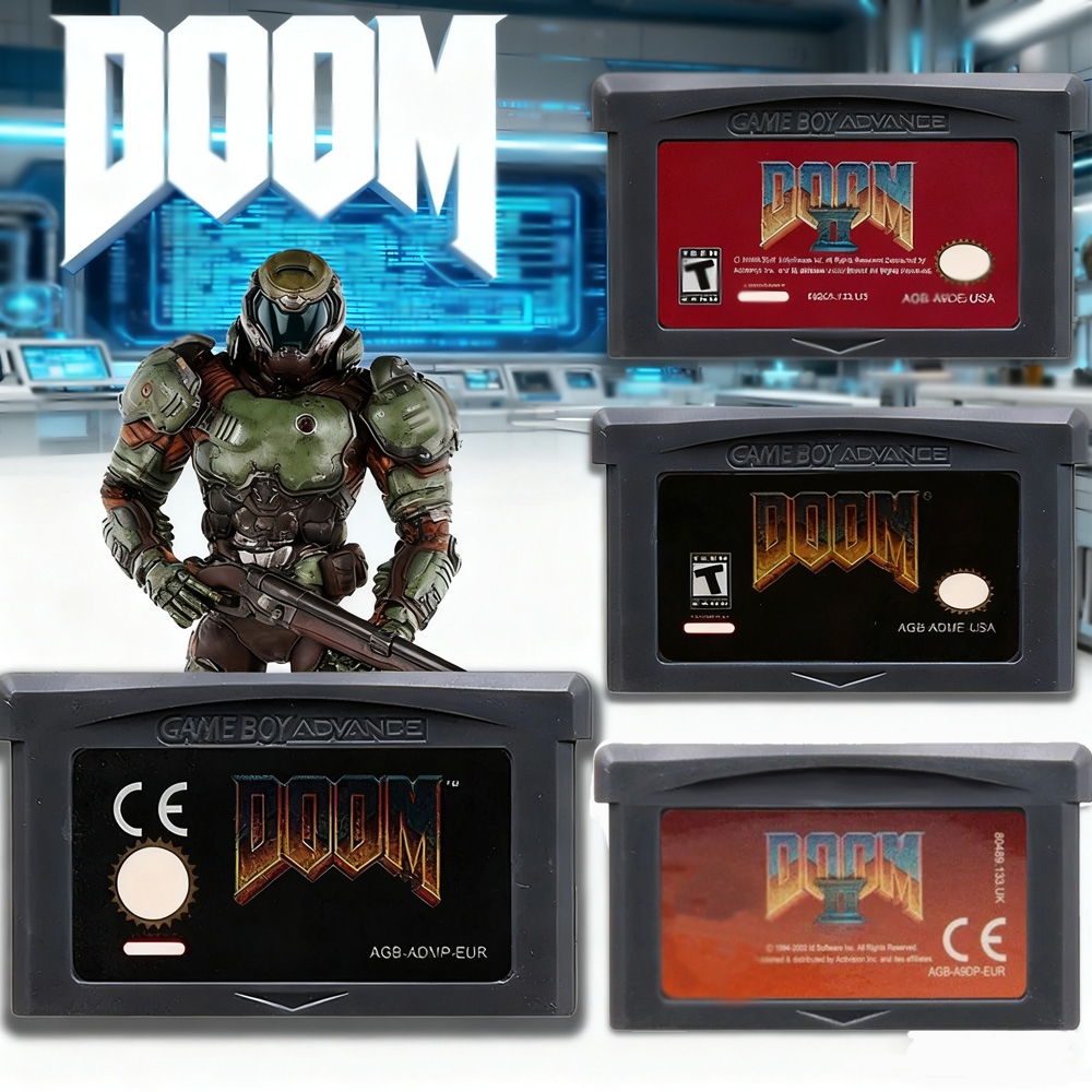 DOOM Series 32 Bit GBA Game Ca - огляд і ціна Retro Game Card