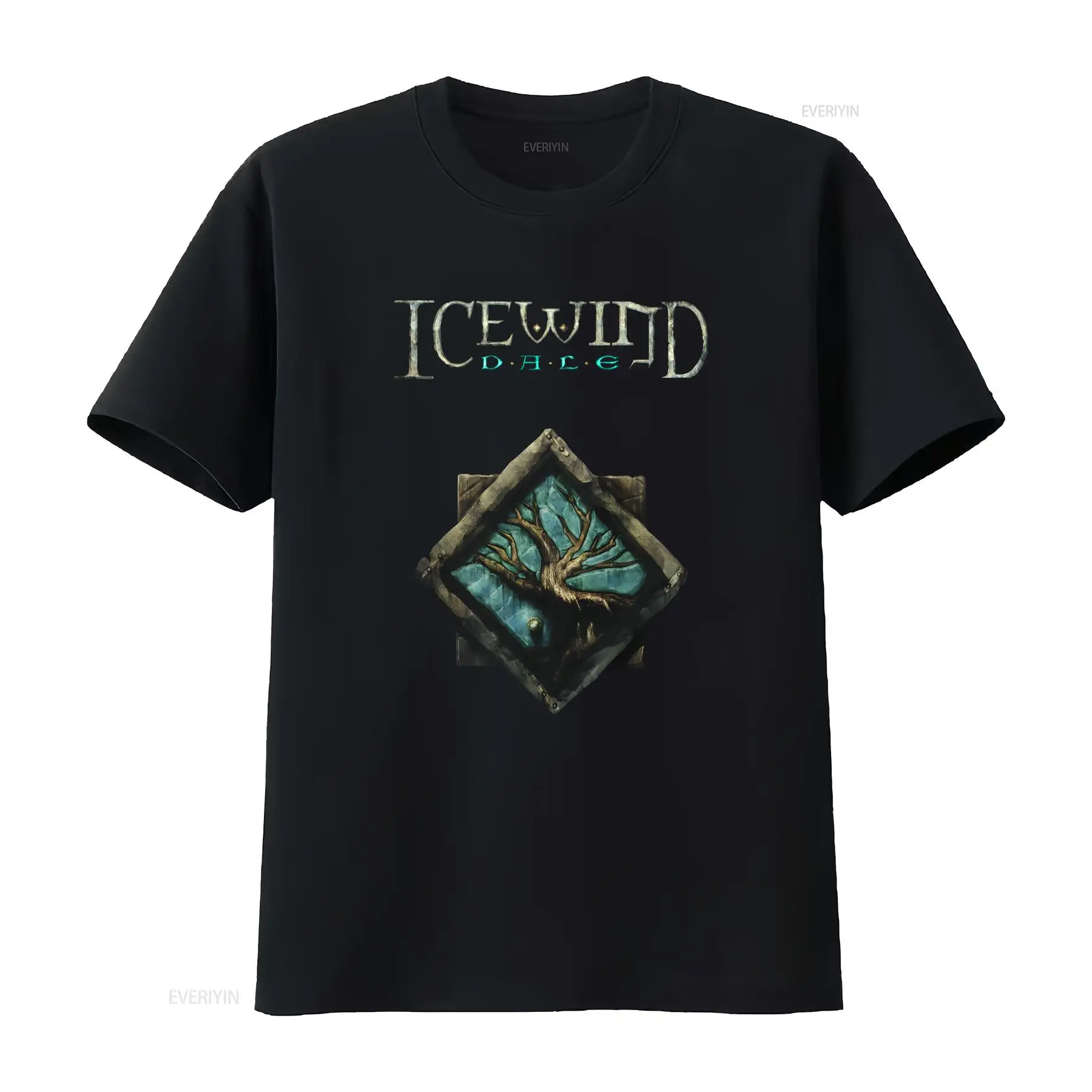 Icewind Dale Logo Classic Vide - огляд і ціна Retro Gaming T Shirts