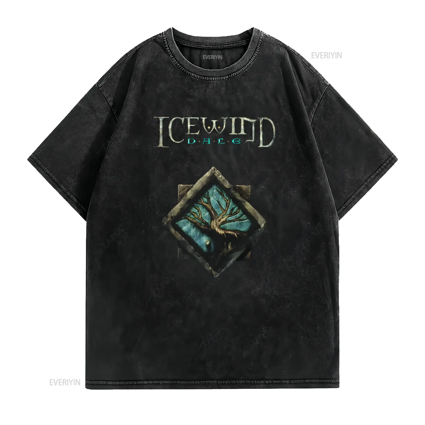 Icewind Dale Logo Classic Vide - огляд і ціна Retro Gaming T Shirts