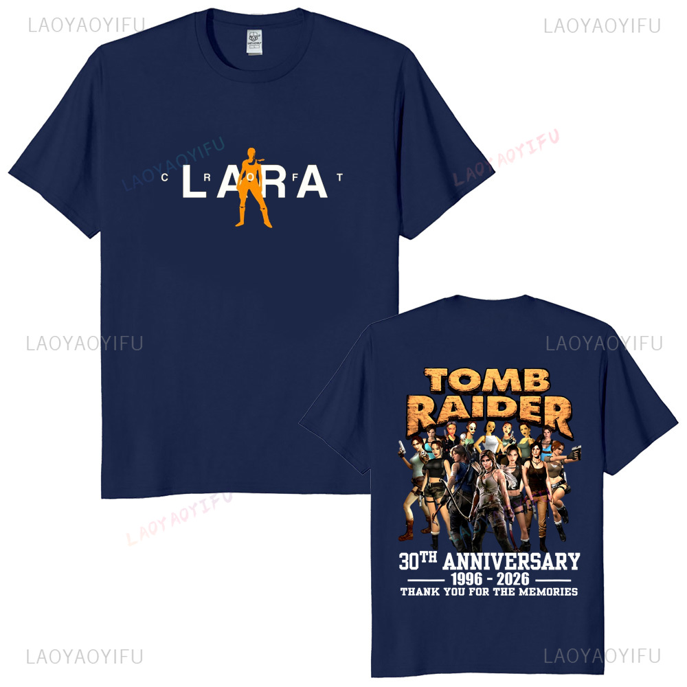 Tomb Raider 30th Anniversary U - огляд і ціна Retro Gaming T Shirts