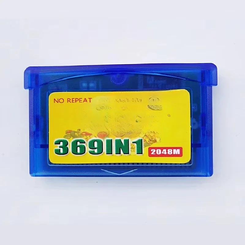 369 in 1 GBA Game Cartridge 32 - огляд і ціна Retro Game Card