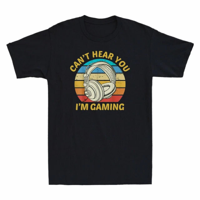 I'm Gaming Cotton Funny Retro  - огляд і ціна Retro Gaming T Shirts