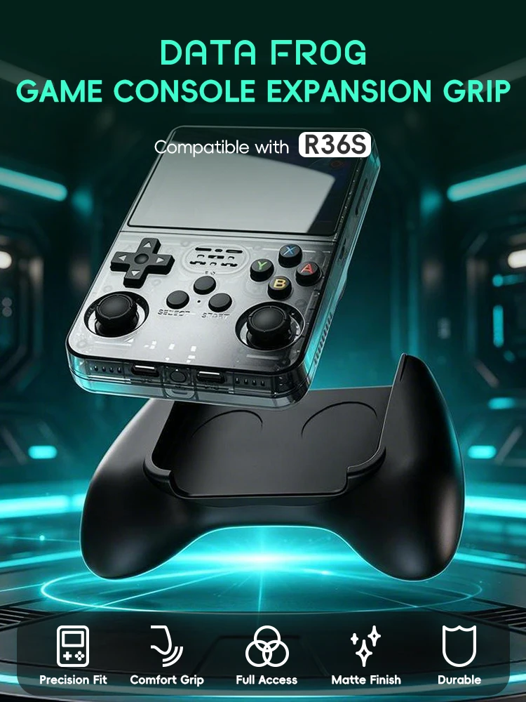 Data Frog R36S Game Grip Ergon - огляд і ціна Console Retro Gaming Portable