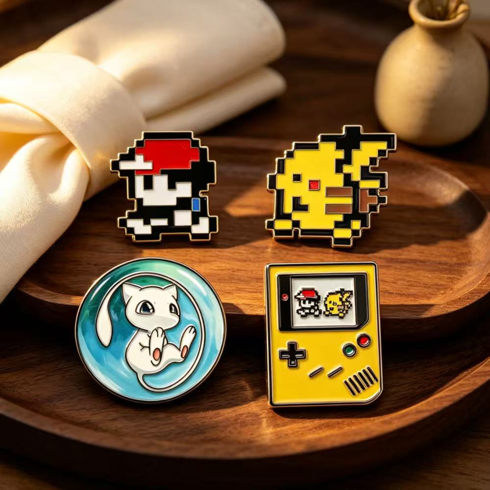 4pcs Retro Game bit Pixel  Ena - огляд і ціна Retro Gaming Pokemon
