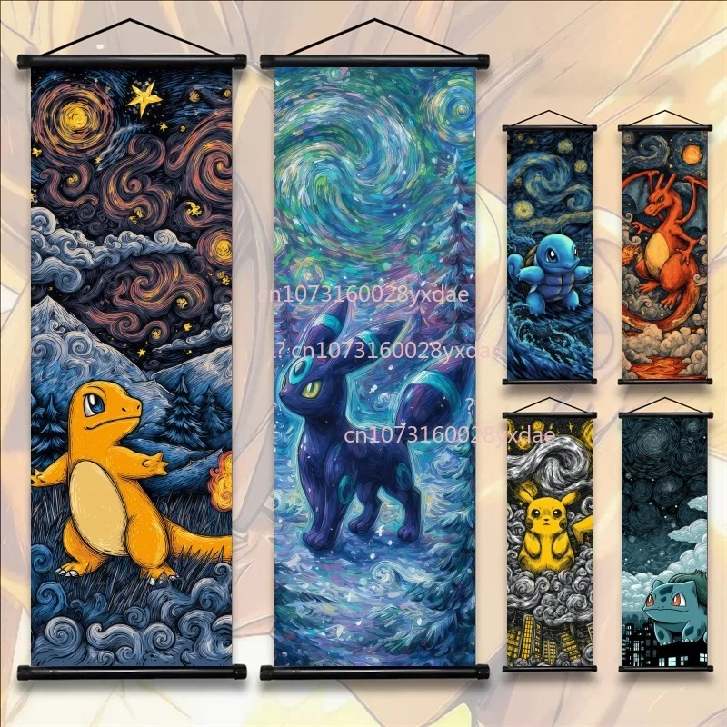 Printed Pokemon Poster, Anime  - огляд і ціна Retro Gaming Pokemon