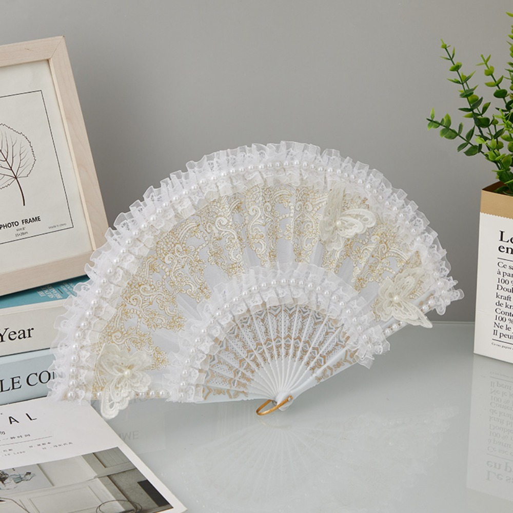White Lolita Lace Hand Fan Han - огляд і ціна Console Retro Gaming Portable