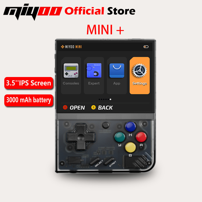 MIYOO Mini Plus Portable Retro - огляд і ціна Retro Gaming Laptop