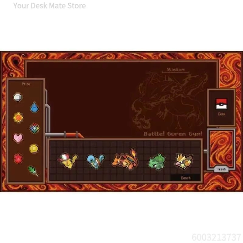 Pokemon Pixel Battle Field TCG - огляд і ціна Retro Gaming Pokemon
